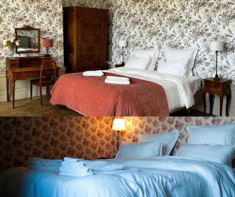 Chambre romantique au Manoir de la Briouse
