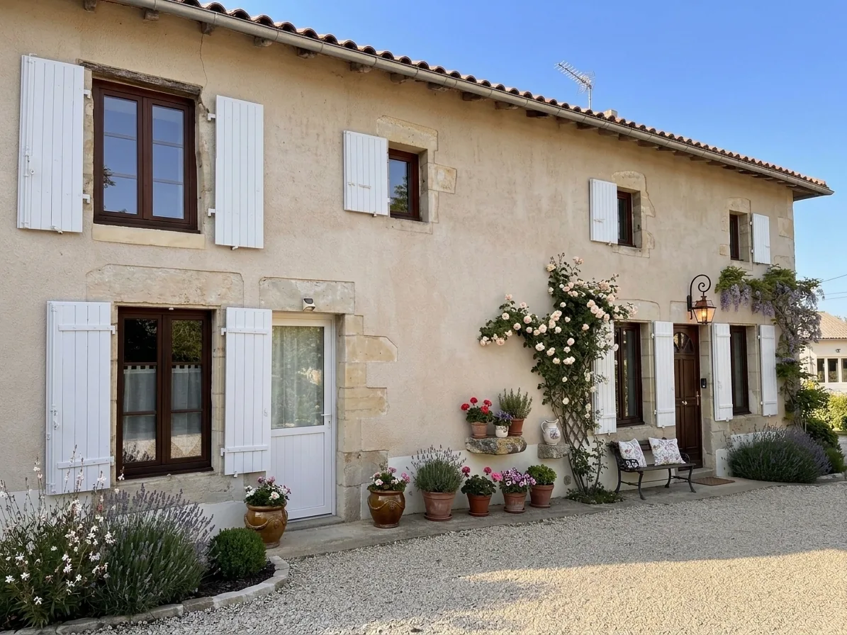 Maison du Lac au Domaine de la Briouse en bord d'étang