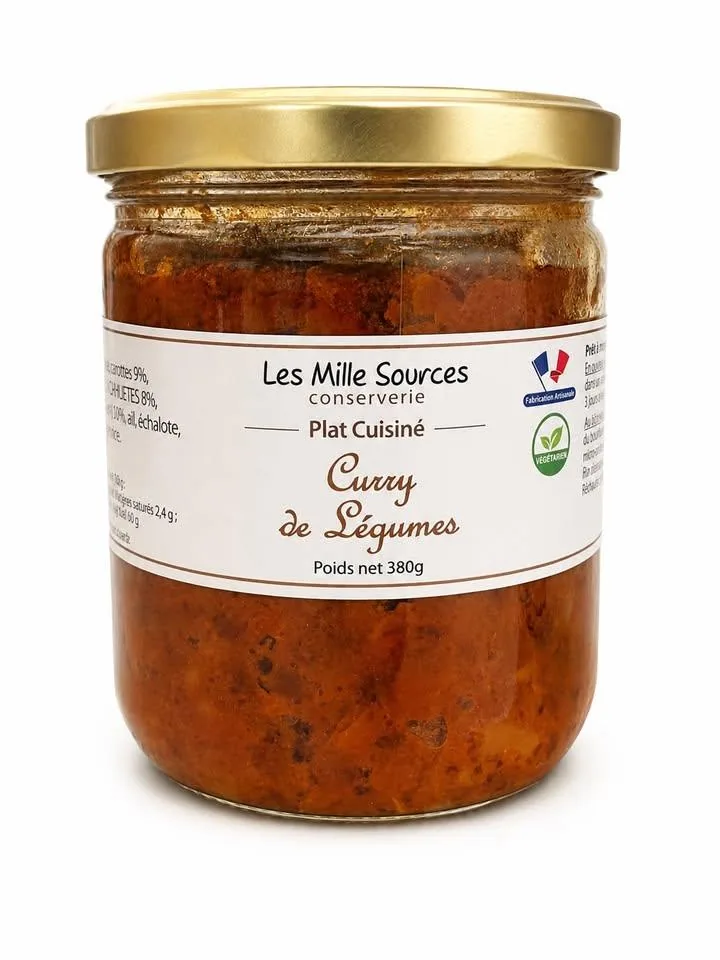 Curry de légumes