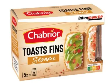 Toast sésame 100g
