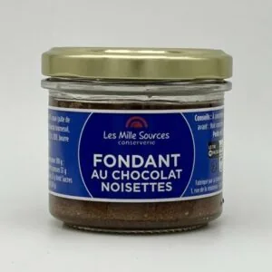 Fondant au chocolat noisettes 80g