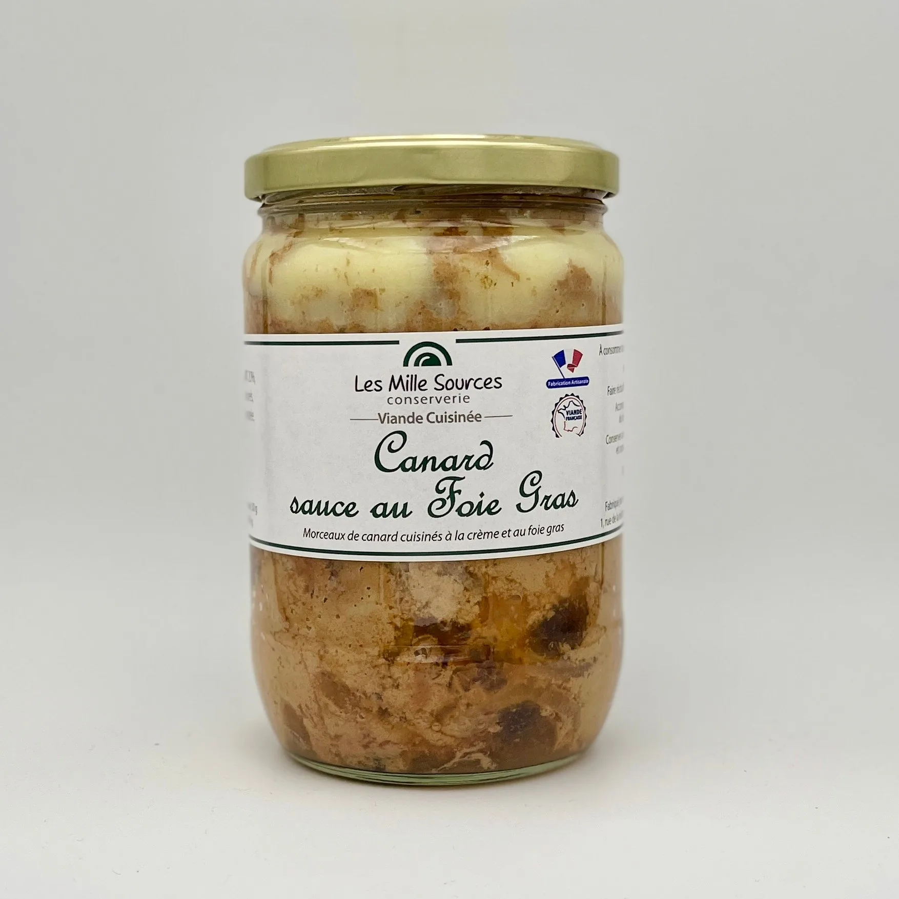 Canard sauce au foie gras 320g