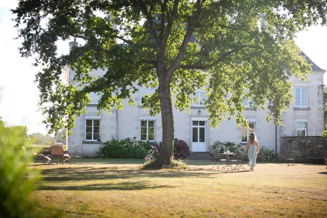 Le parc et les grands arbres du Domaine de la Briouse